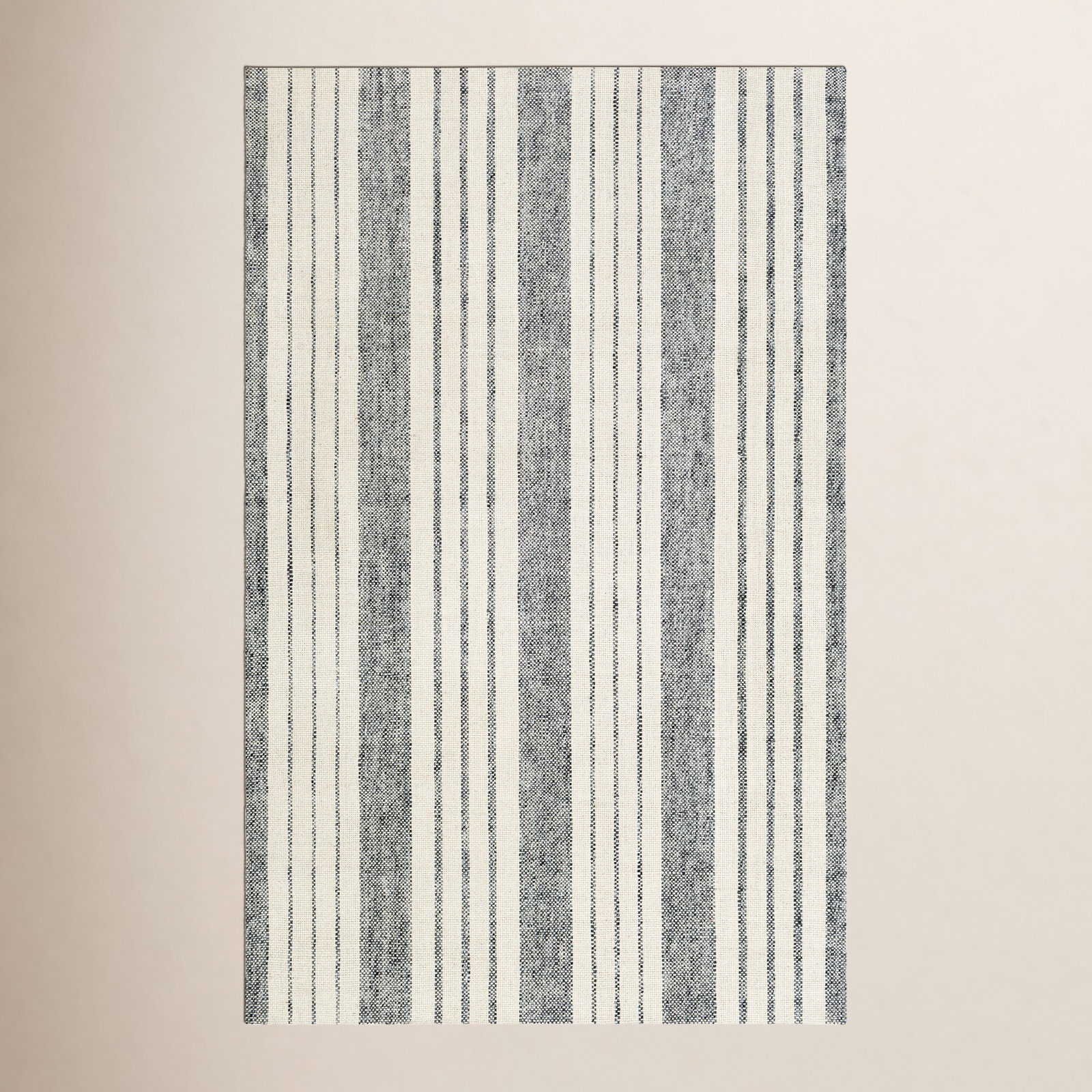 Louisa Hand-Woven Striped Rug, Rectangle 2' x 3'
