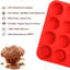 Belfry Kitchen Wasdale Non-Stick Silicone Muffin Pan with Lid