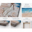 «Barefoot Girl on the Beach», peinture sur toile tendue-87828750