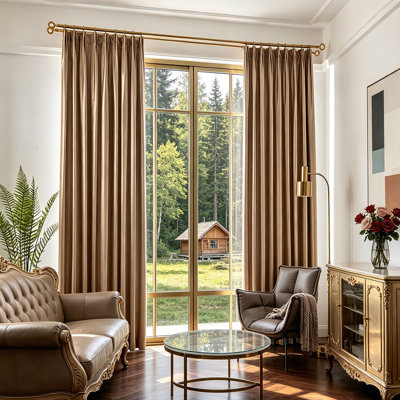 Rideaux en velours vert à motif de feuille d'or, rideaux occultant de luxe moderne, 2 panneaux pour le salon, la chambre à coucher, plusieurs couleurs et tailles, utilisation toutes saisons