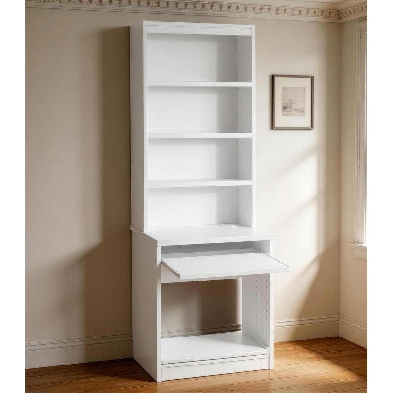Haajarah Computer Desk, White