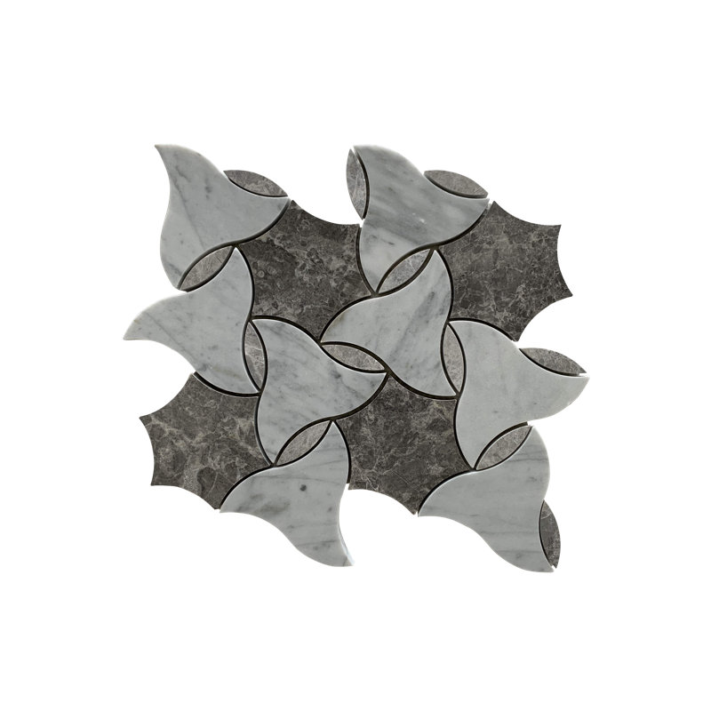 9" x 10" Marble Mosaic Wall and Floor Tile