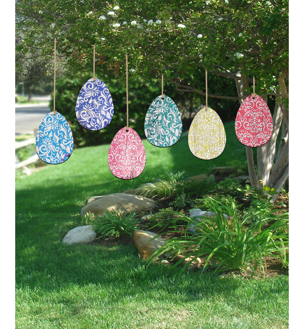 Easter Eggs Figurine (Set of 6) The Holiday Aisle®