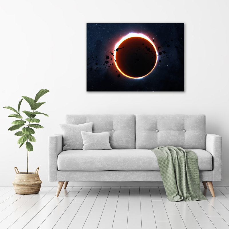 Eclipse - No Frame Print on Glass
