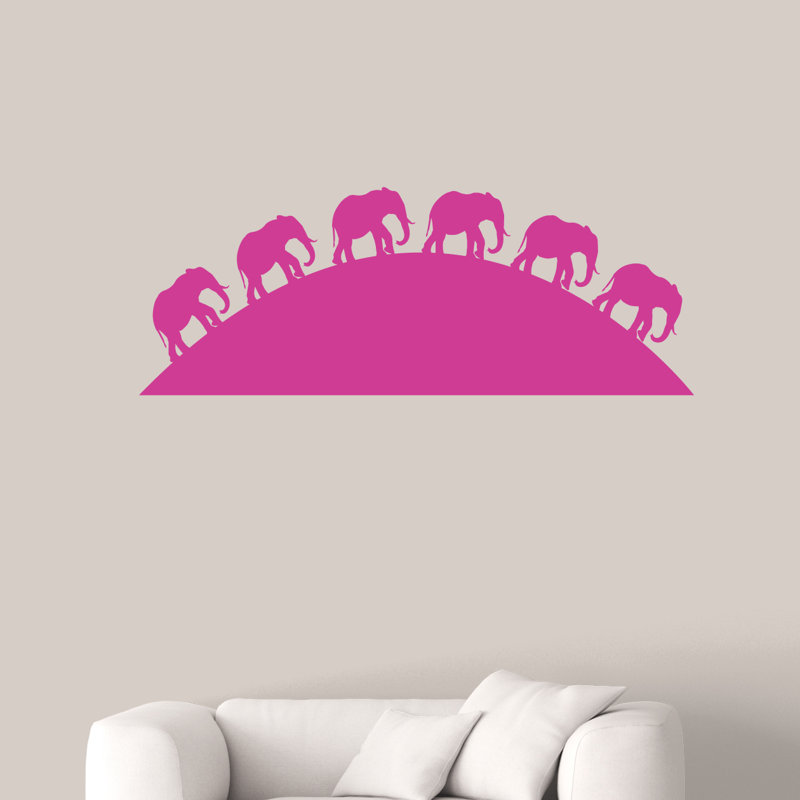 Adhésif décoratif Jasinski, Rose vif