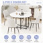 Ensemble de table de salle à manger extensible 5 pièces-1684349554-1684349566