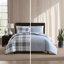 Ensemble d'édredon réversible 100% coton Cooper-98143763-23078433