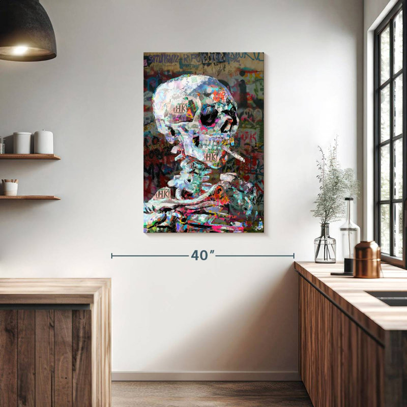 Graffiti Kerner, H 39 po x l 26 po
