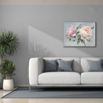 «Light Lovely Roses» par Danhui Nai, art mural sur toile
