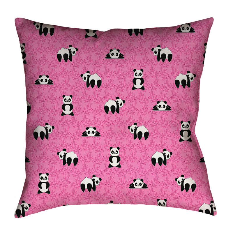 Coussin Katelyn Elizabeth, 16 po x 1 po, Rose