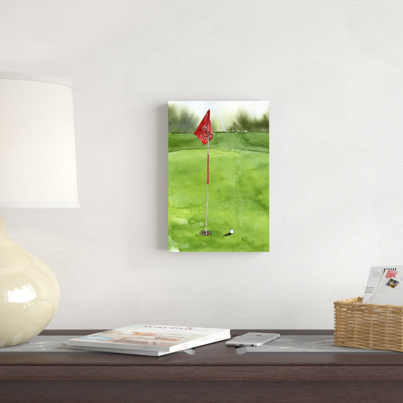 Tee Off Time I, H 12 po x l 8 po