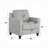 Royi Accent Chair, Track Armrest, Fabric Seat W Tufted Backrest-112302855