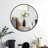Garbers Round Metal Framed Wall Mounted Circle Mirror-556387664-556387670