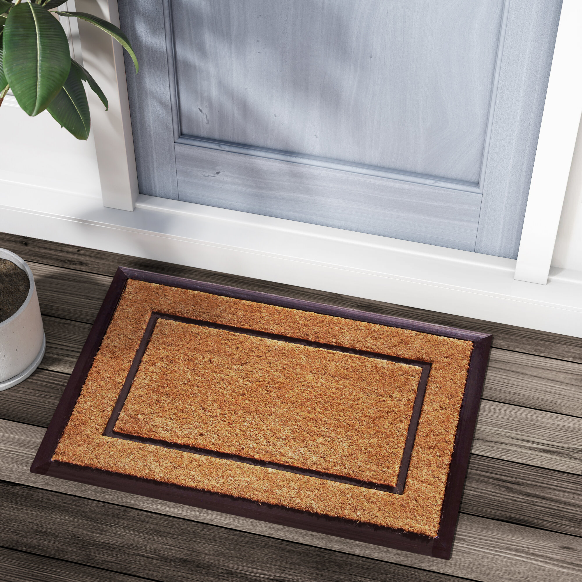 Red Barrel Studio® Lide Non-Slip Outdoor Doormat & Reviews | Wayfair