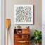 Impression sur toile tendue « Mixed signaux IX »-1848554318