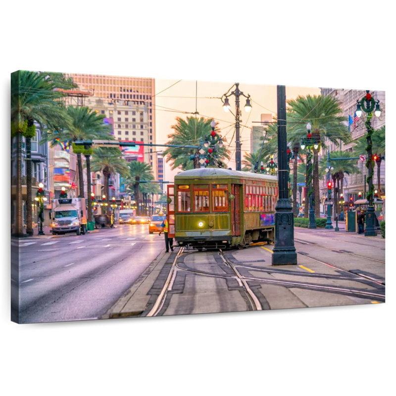 Sireci New Orleans Streetcar, 26" H x 39" W