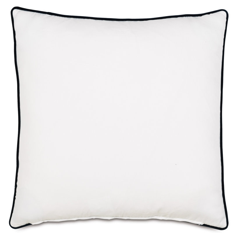 Summerhouse Square Pillow Cover & Insert, Polyester