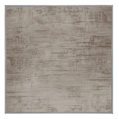 Machine Washable Abstract Gray Area Rug