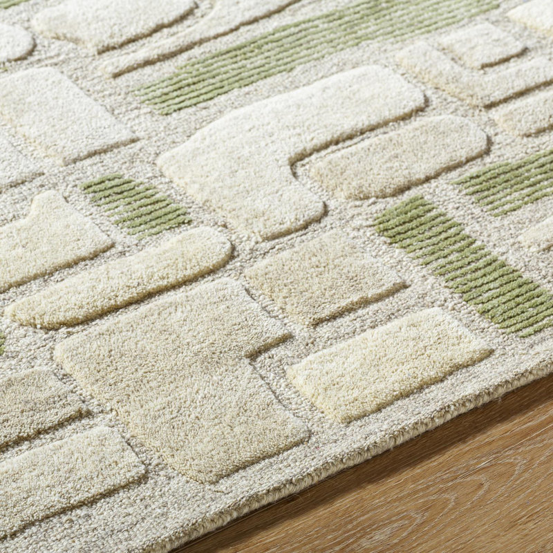 Liborius Handmade Indoor Rug, Rectangle 8' x 10'