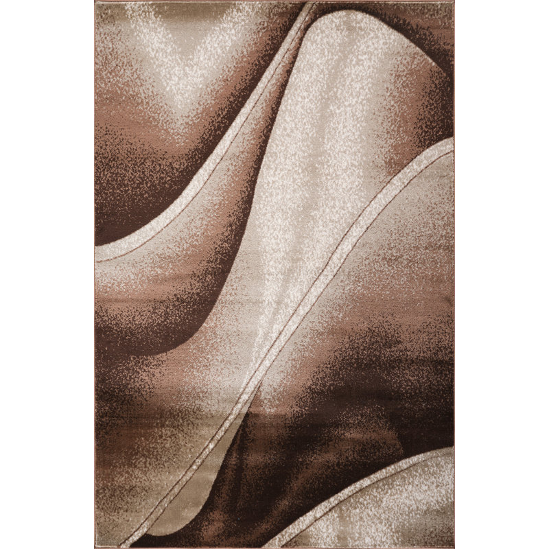 Cassilda Abstract Area Rug, Rectangle 80 x 150cm