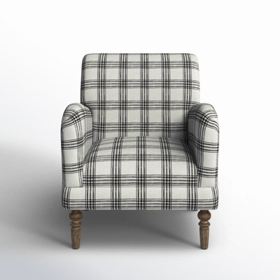 Arching Upholstered Armchair