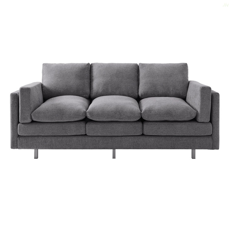 Canapé 3 places 79,5 po Modern, Gris