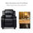 Jan Kids 15.5'' Adjustable Height Recliner and Ottoman-322769659