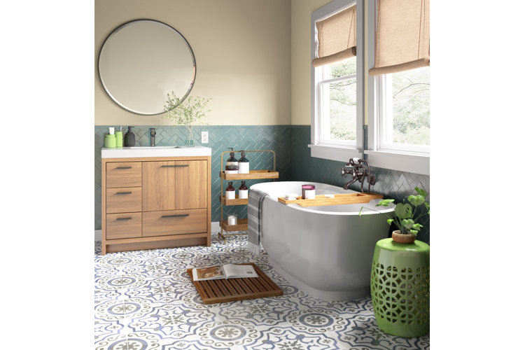 13 Blue Bathroom Designs to Inspire You | Wayfair