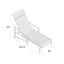Kenzo Outdoor Chaise Lounge-18384295-18384304