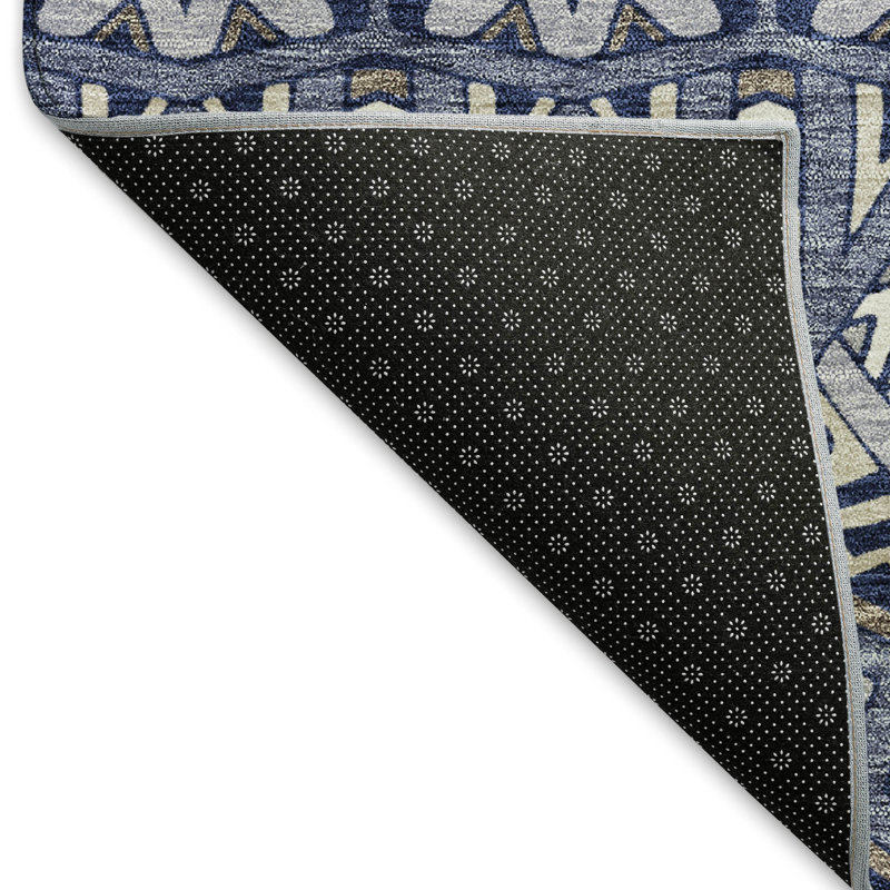 Premium Machine Washable Prisco Denim Rug, Runner 2'3" x 7'6"