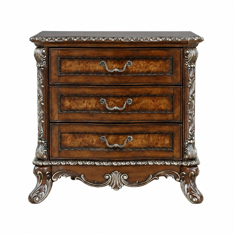 Nightstand, Cherry Finish