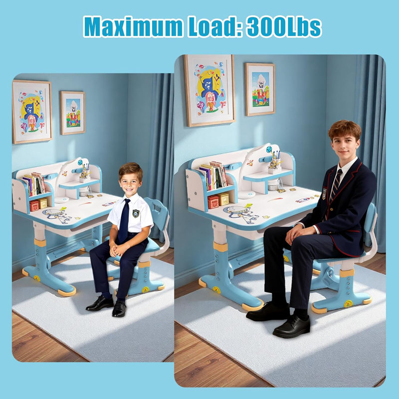 Ensemble de bureau et de chaise, bureau pour enfants
