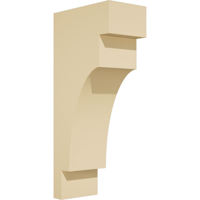 Corbeau d'uréthane méditerranéen Signature, brun clair apprêté, 22 po x 5,5 po x 10 po