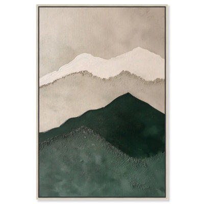 «Green Dune Mirage», art mural sur toile par Art Remedy
