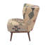 Petit fauteuil d'appoint Kelm Dhurrie
