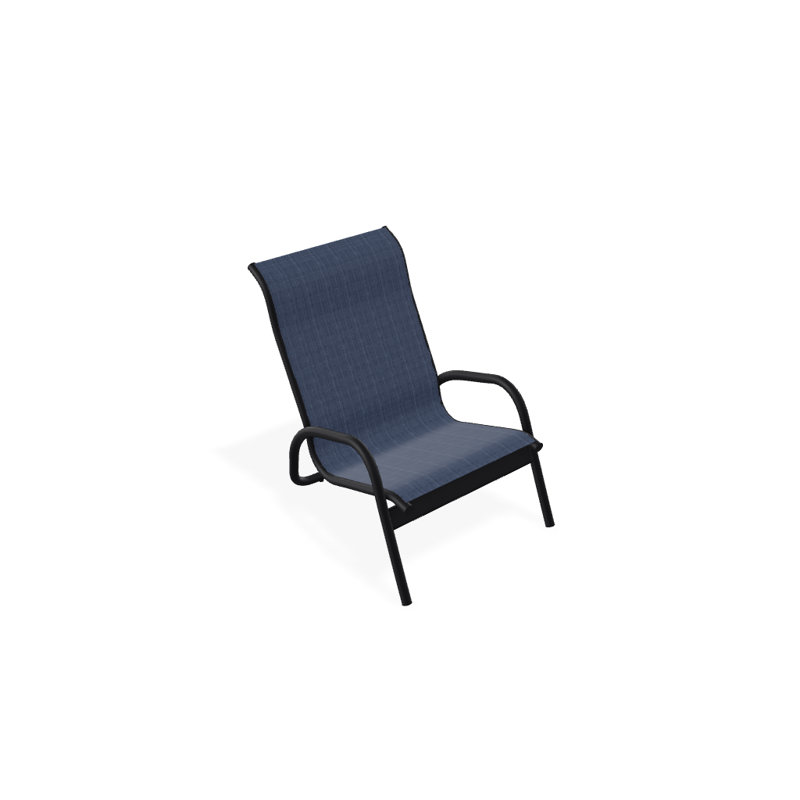 Gardenella Patio Chair, Mavi, Black