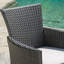 Chaises de patio avec coussins Mcnealy