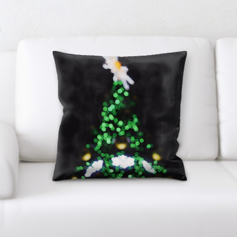 Coussin décoratif flou