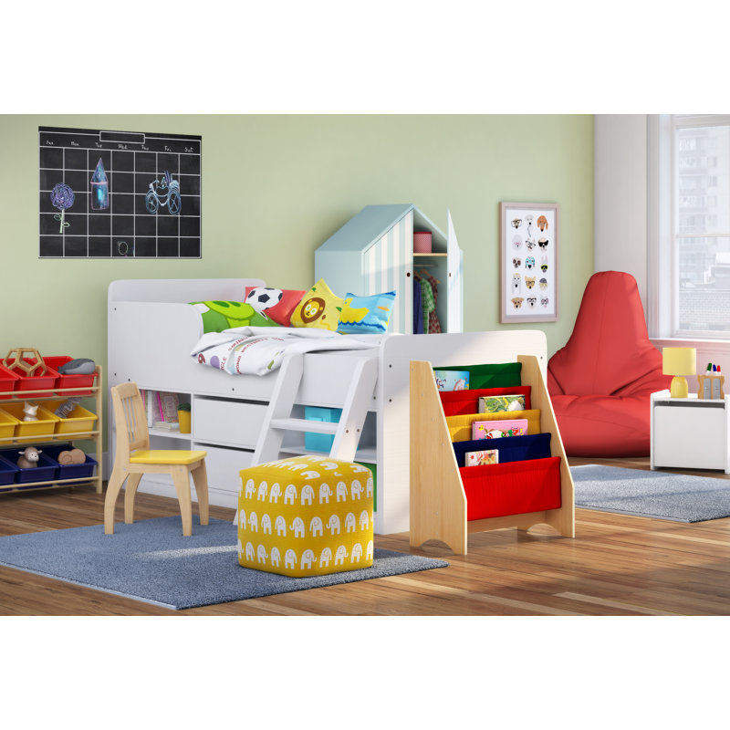 Kiddy Bedside Table, White
