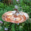 Bain d'oiseaux avec piquet Hummingbird