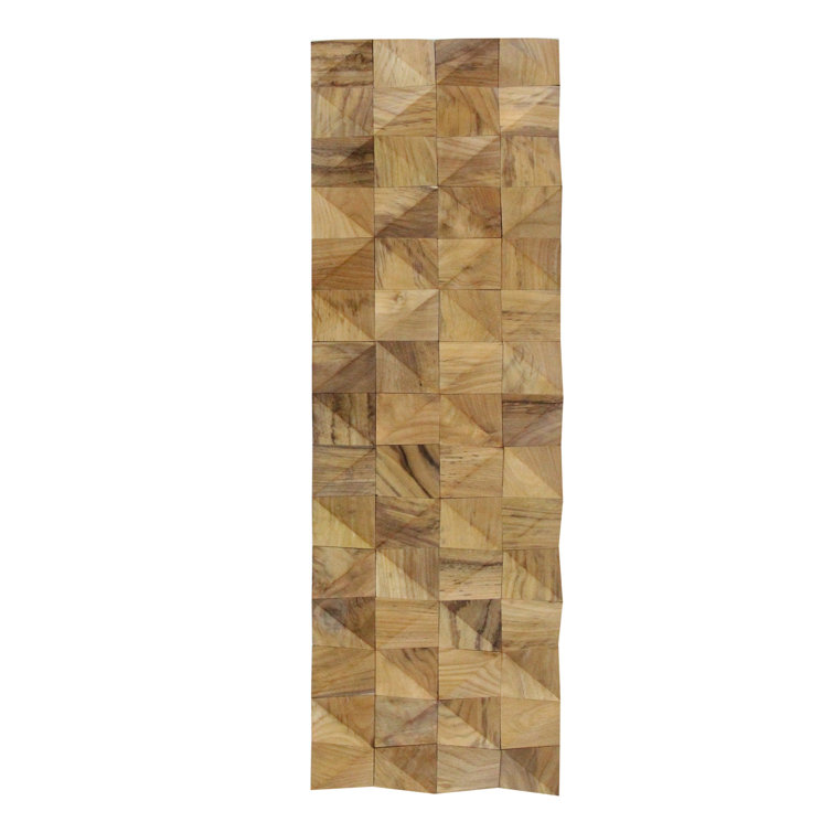 Teak Pyramid 48" x 12"