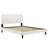 Modway Leah Chevron Tufted Performance Velvet Platform Bed-476844112-476844113