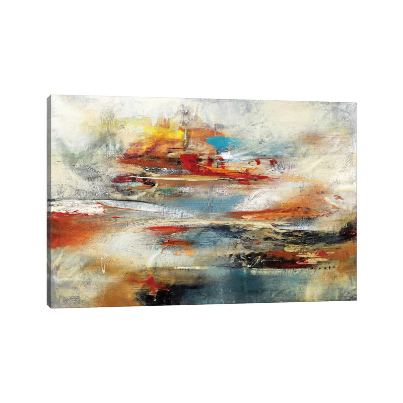 Fancypants Wacky Dogs VIII by Gabriela Villarreal - Wrapped Canvas Painting, 20.32 cm H x 30.48 cm W