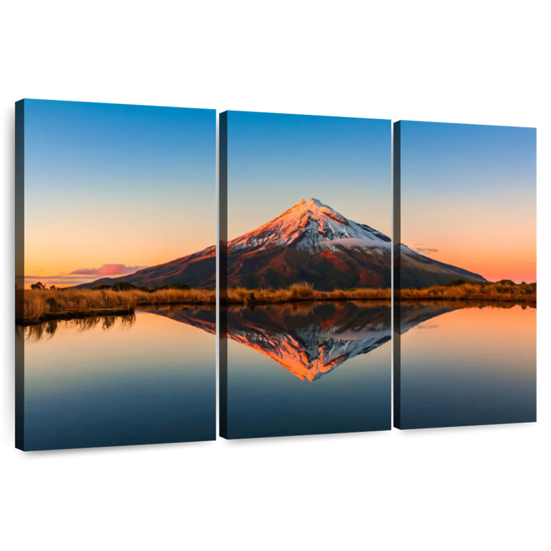 Scène de montagne Alvord Taranaki, H 28 po x l 45 po