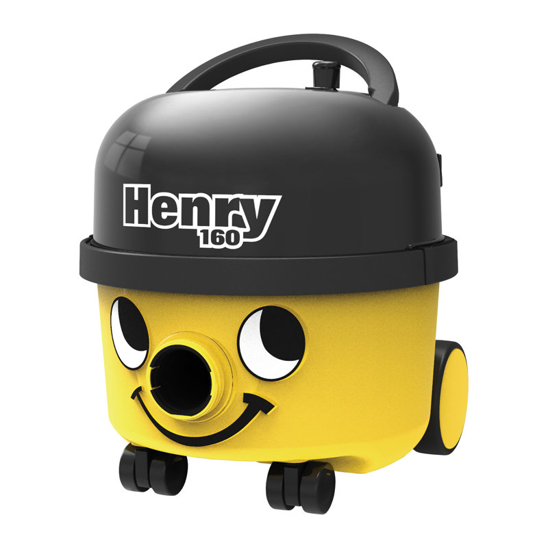 Henry Compact Cylinder Vacuum Cleaner, Yellow
