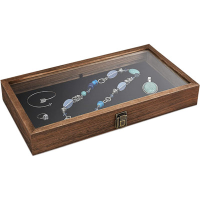 Wooden Jewelry Display Case
