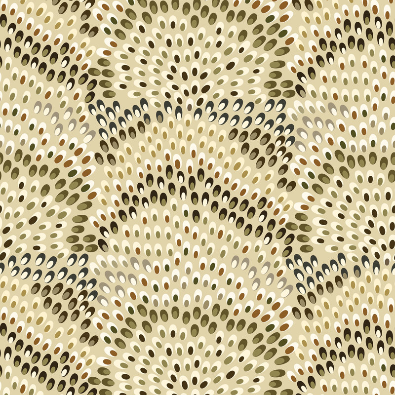 Jandaya Wallpaper, Sencha, Peel & Stick, Self-adhesive