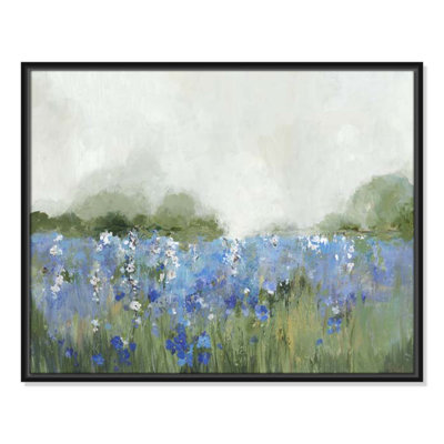 Meadows Bluebels Field "Meadows Bluebells Field" Print