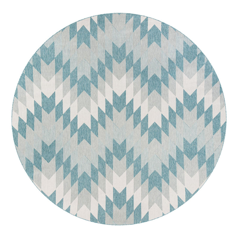 Tapis Blox Hower, Rond 10pi