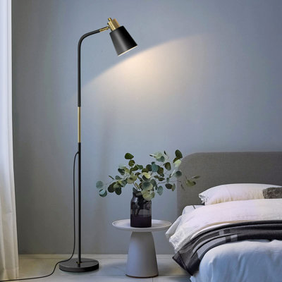 Lampe sur pied arquée 57,48 po Hadlock